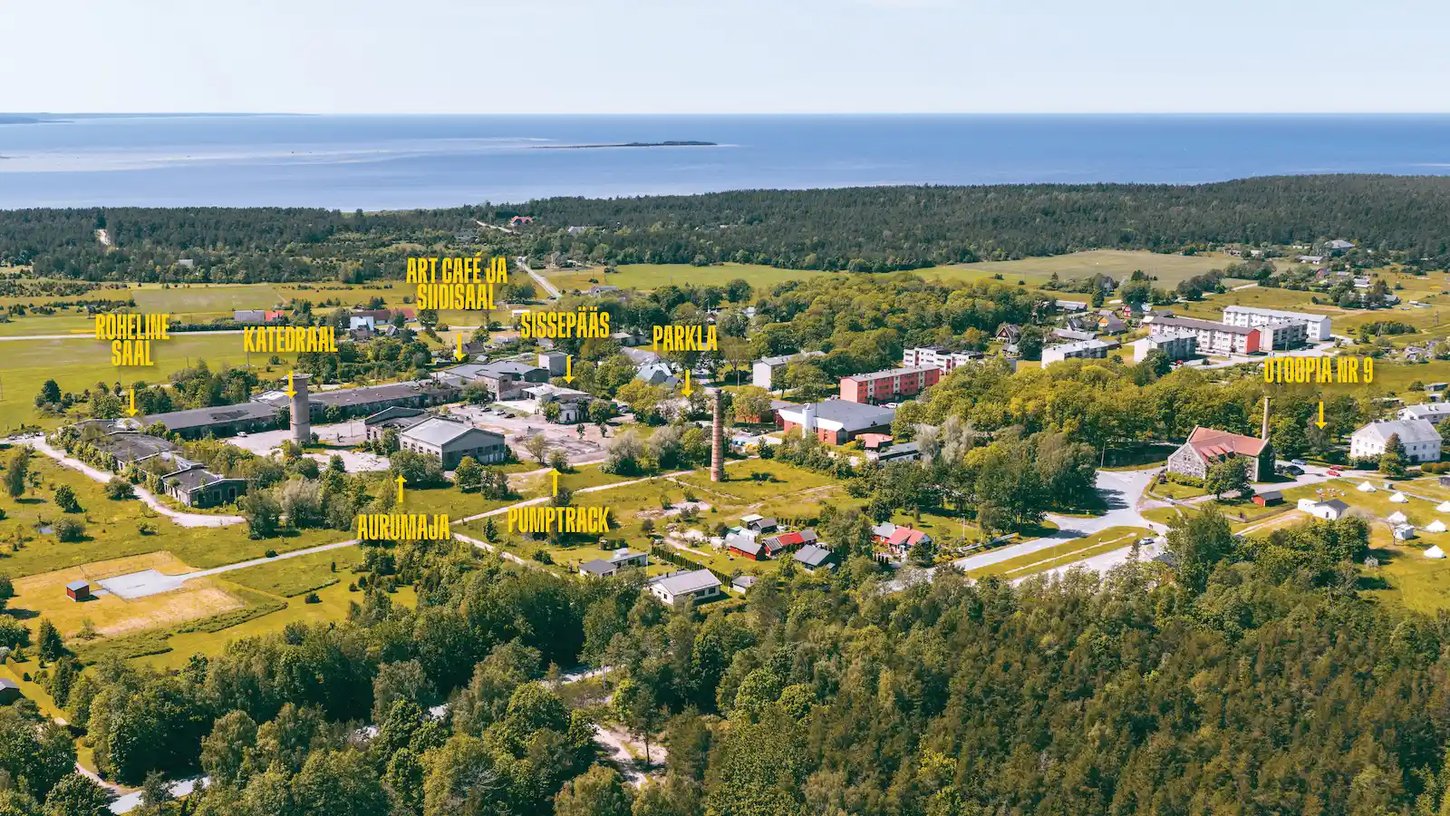 Kireva kultuurikavaga Viscosa Kultuuritehas kuhu minna Hiiumaal